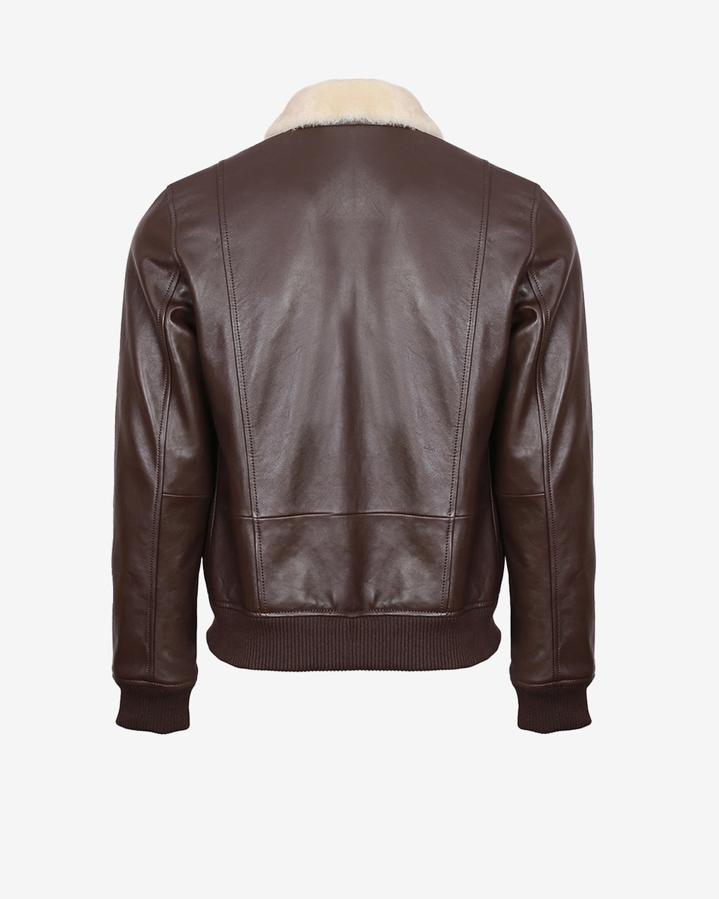 Airin G-1 Pilot Leather Jacket With Fur Collar