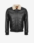Airin G-1 Pilot Leather Jacket With Fur Collar