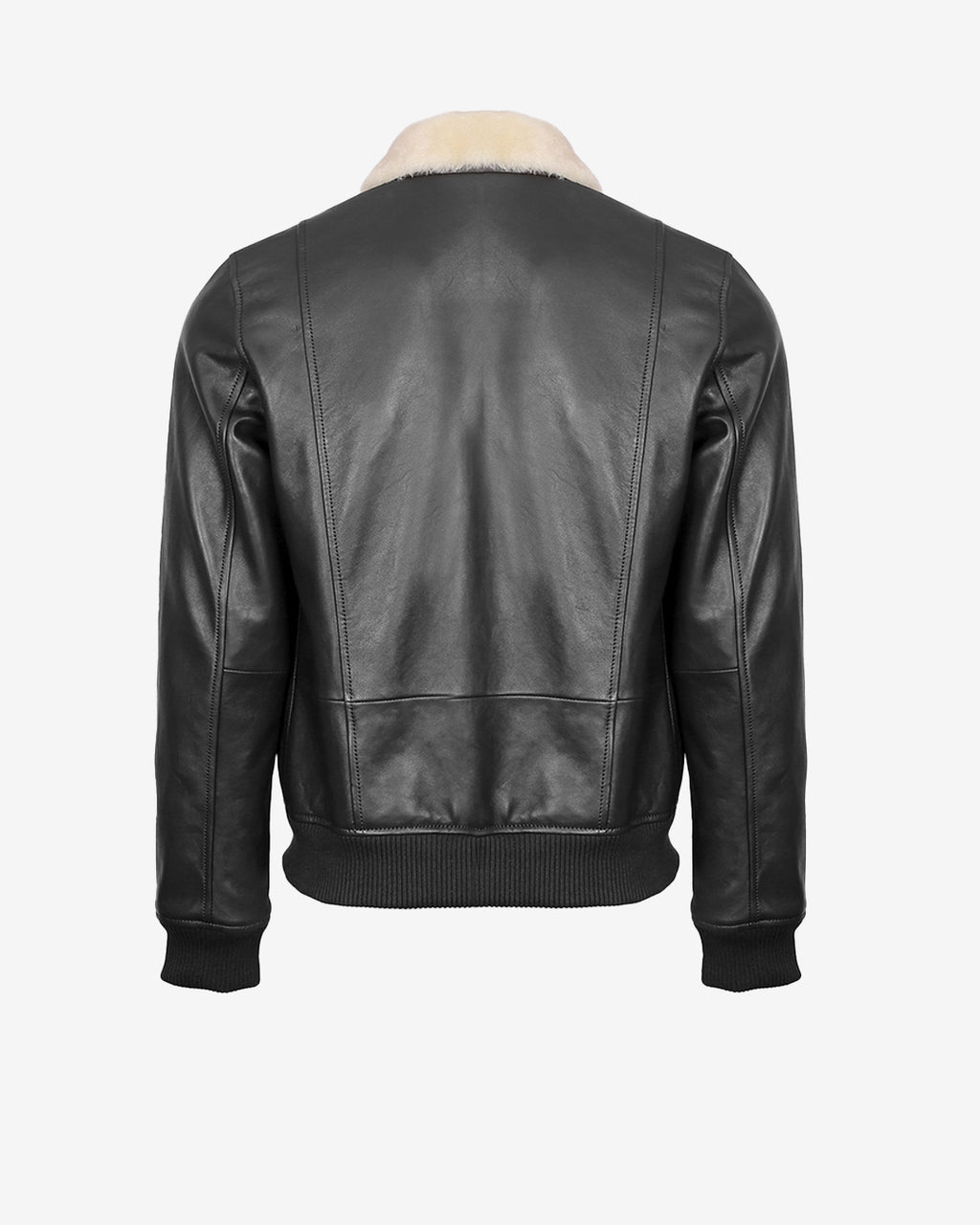 Airin G-1 Pilot Leather Jacket With Fur Collar