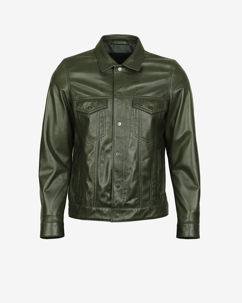 Trucker Leather Jacket