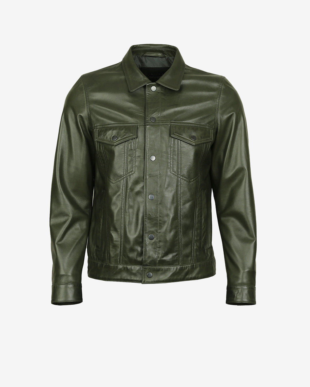 Trucker Leather Jacket