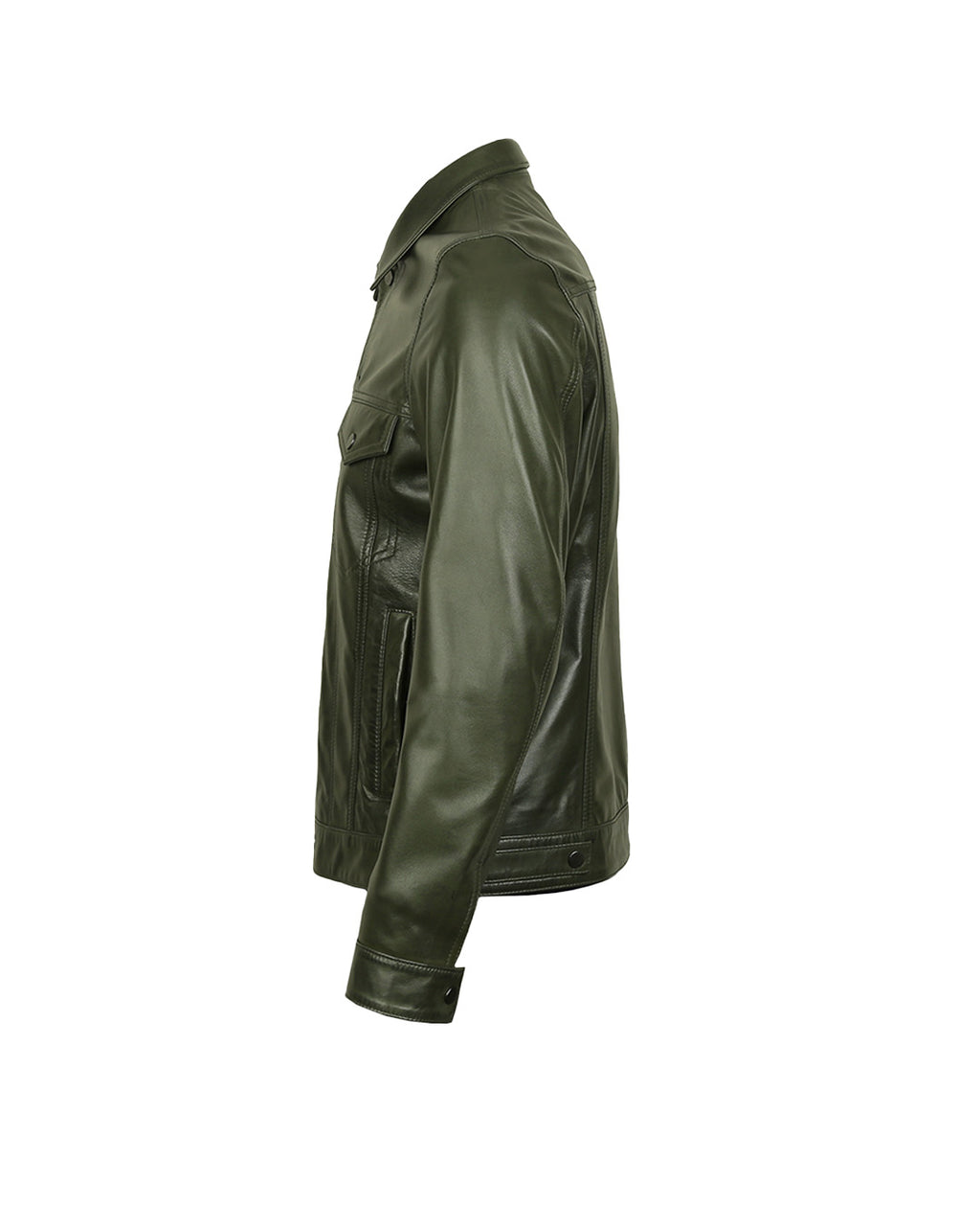 Trucker Leather Jacket