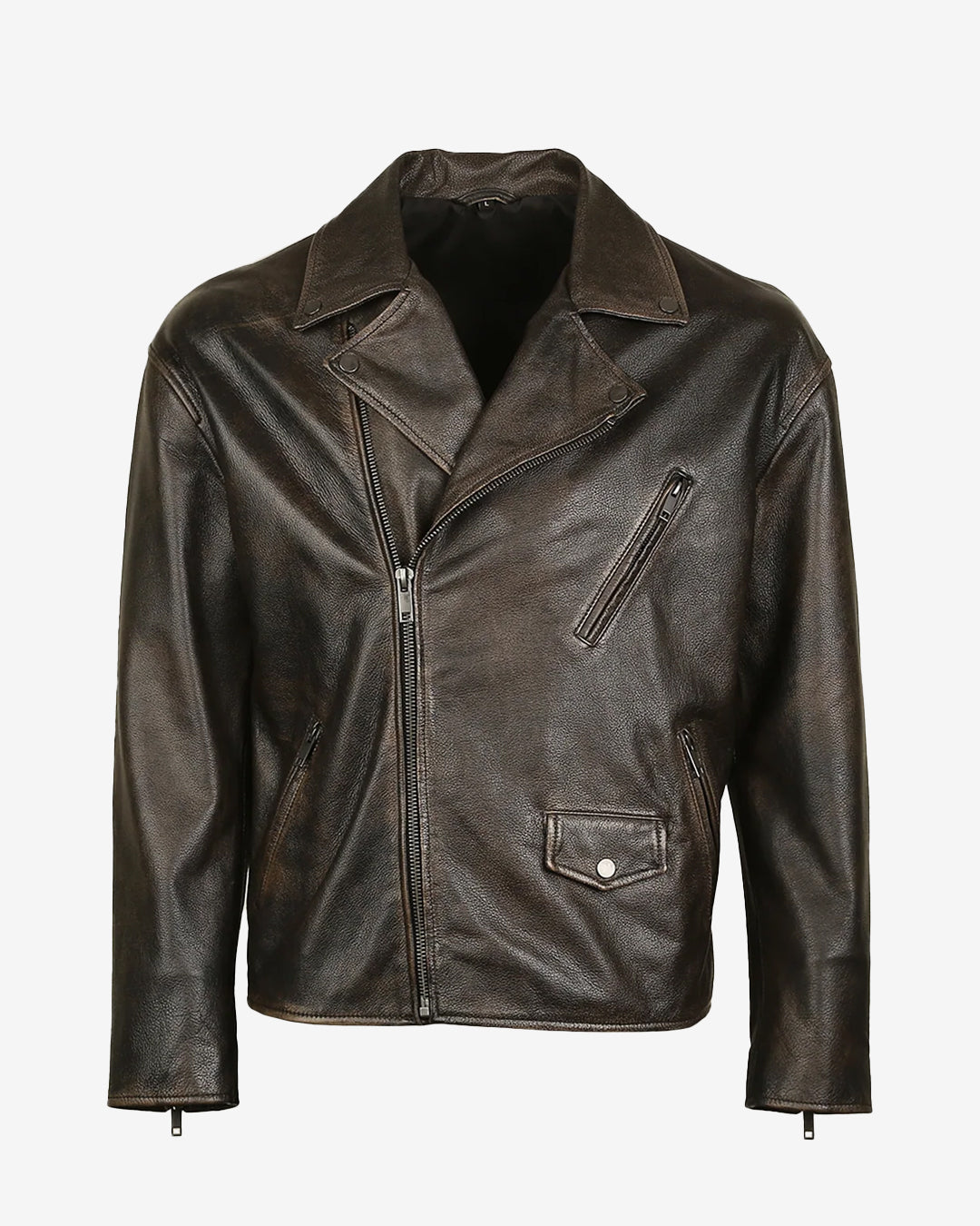 Vintage Rider Leather Jacket – Nappa Craft