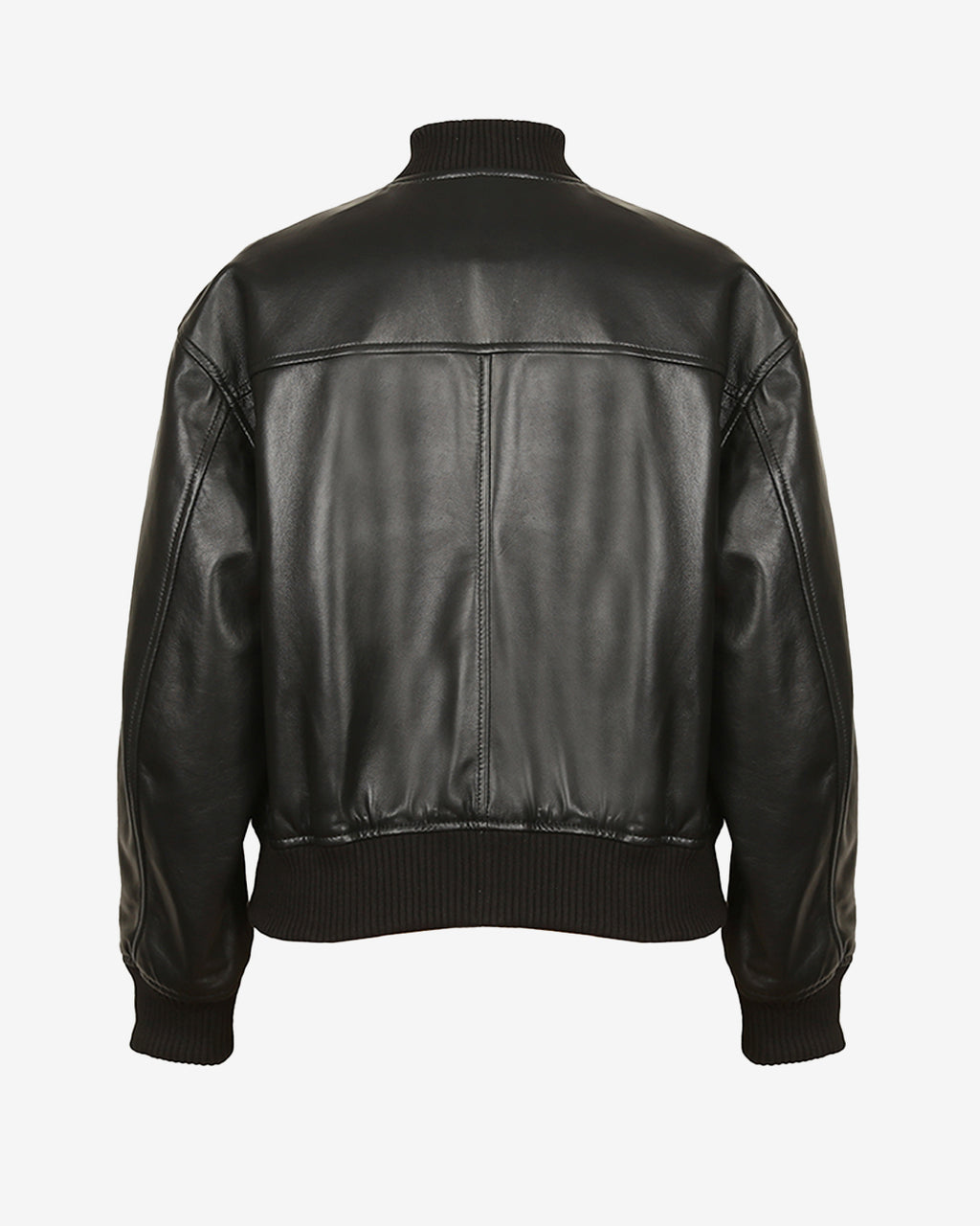 Diesel L-Khat Leather Bomber Jacket