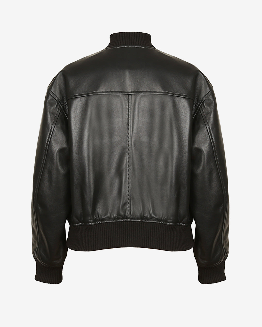 Diesel L-Khat Leather Bomber Jacket