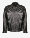 Classic Cafe Racer Leather Jacket
