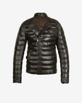 Quilted Biker Leather Jacket