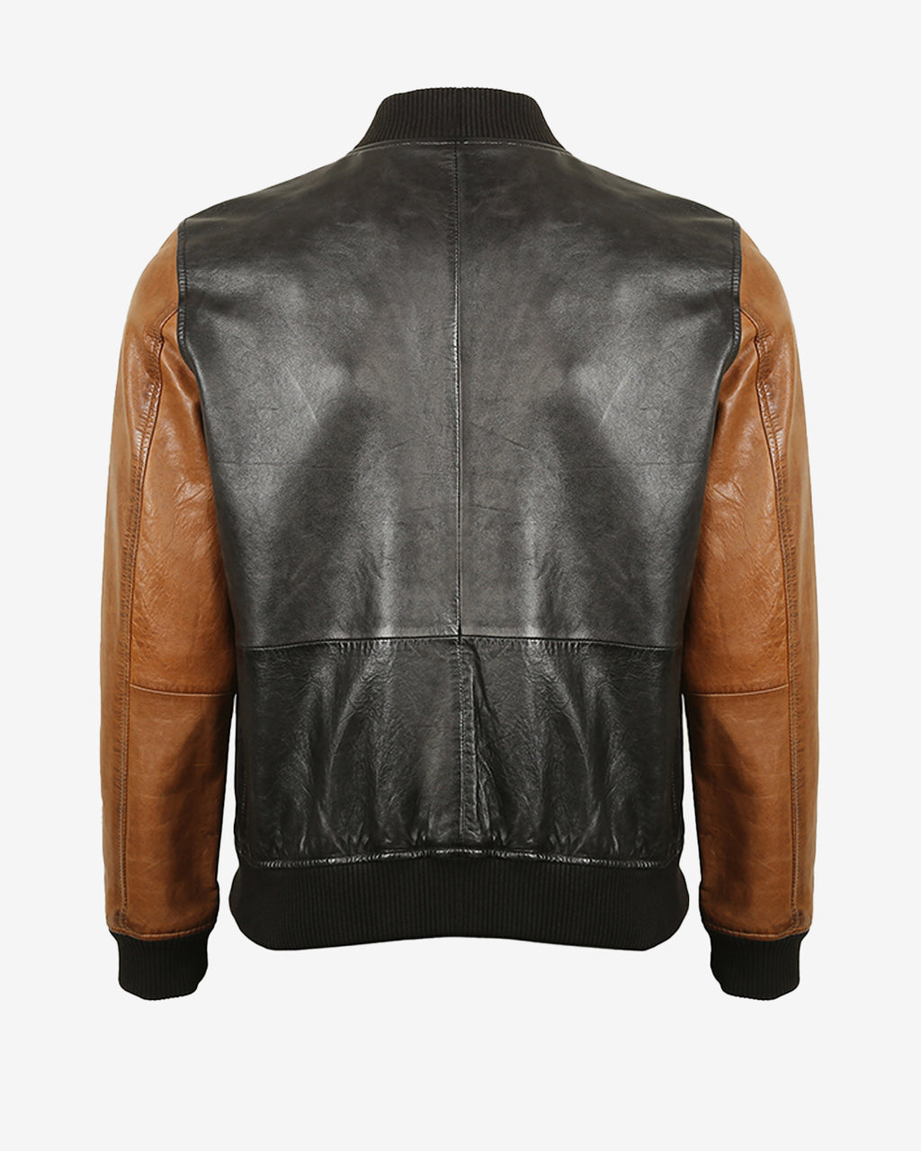 Varsity Leather Bomber