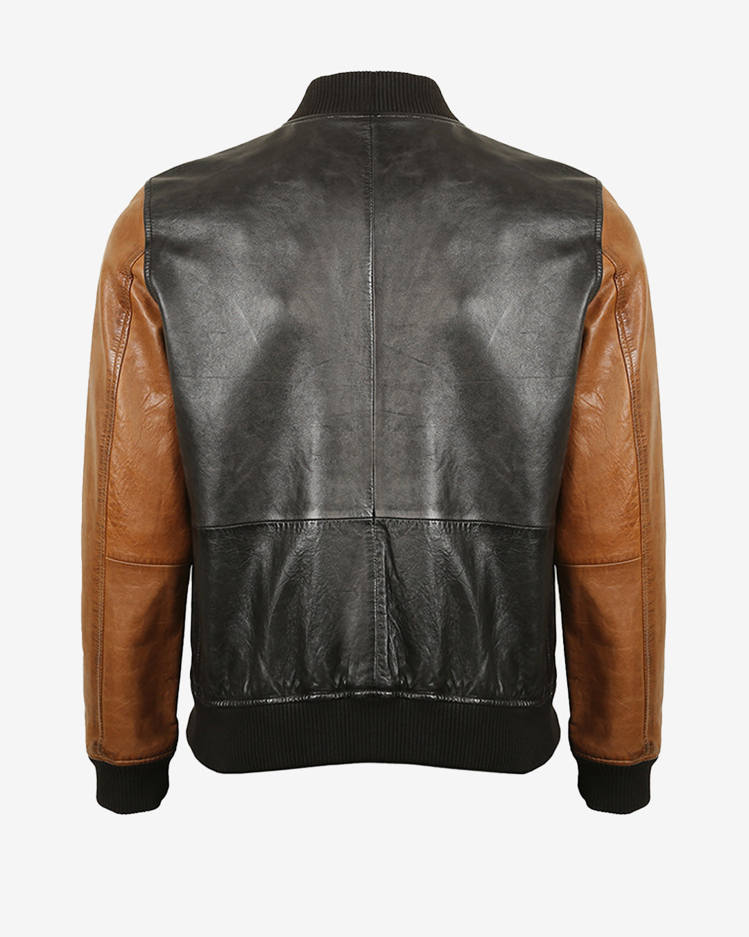 Varsity Leather Bomber