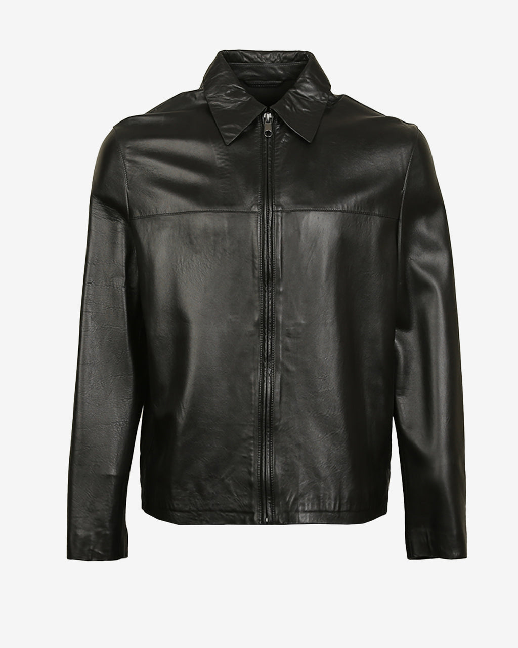 Minimal Leather Jacket