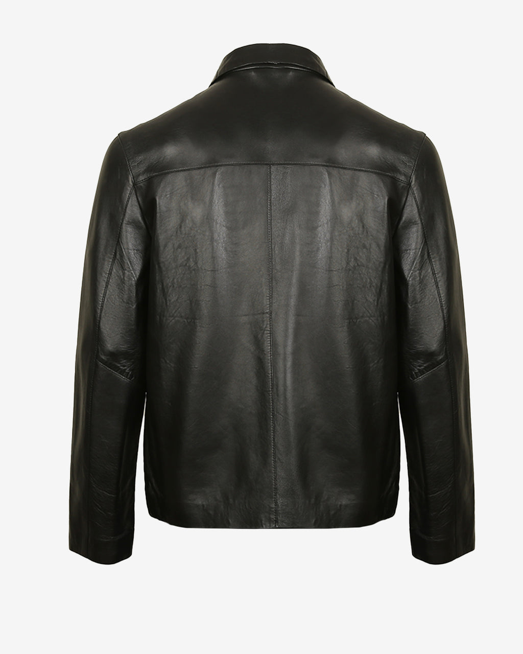 Minimal Leather Jacket