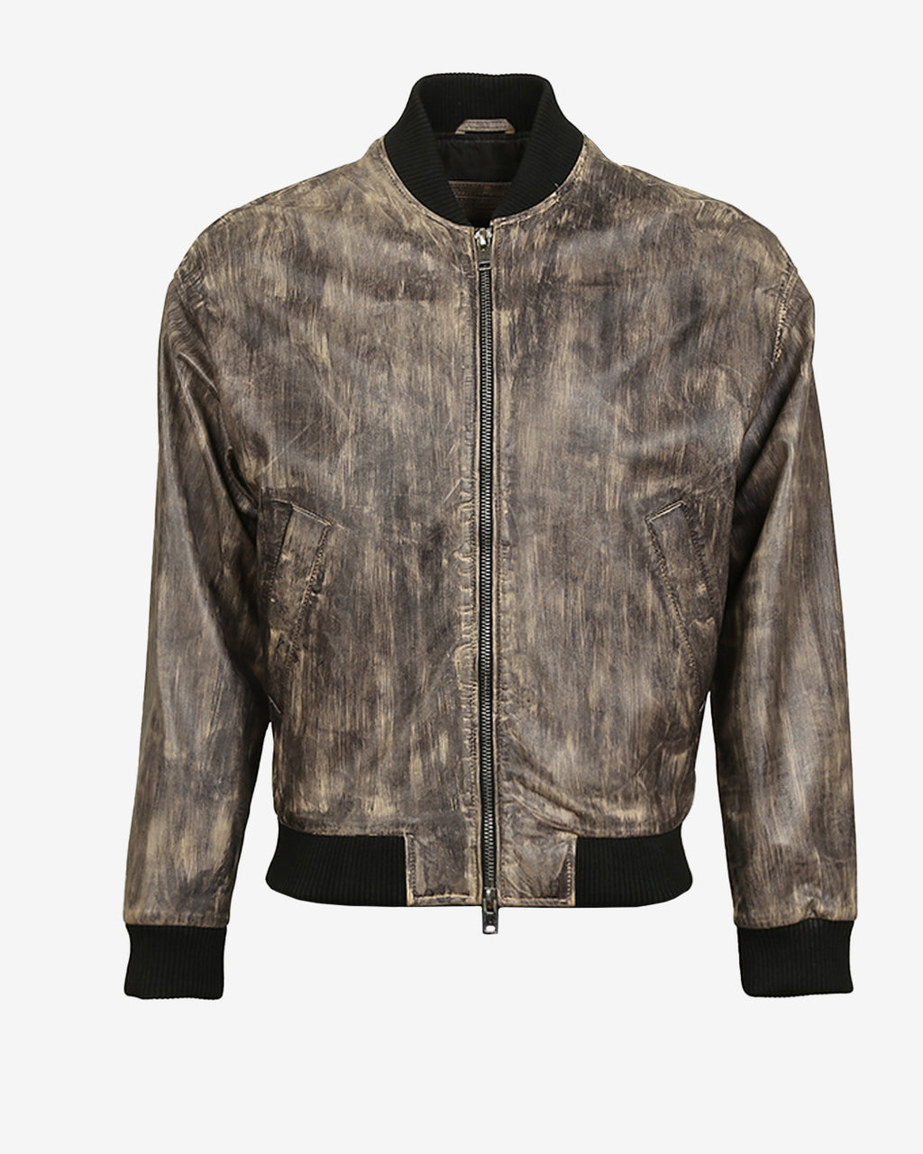Vintage Wash Bomber Jacket