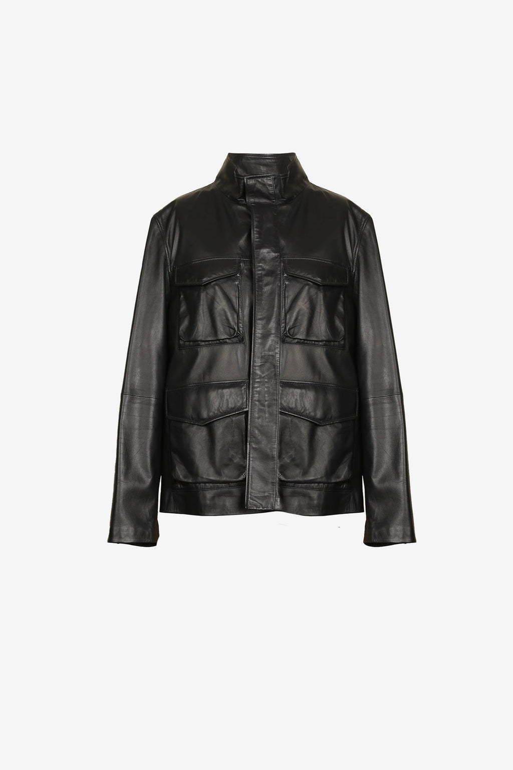 Noir Utility Four-Pocket Jacket