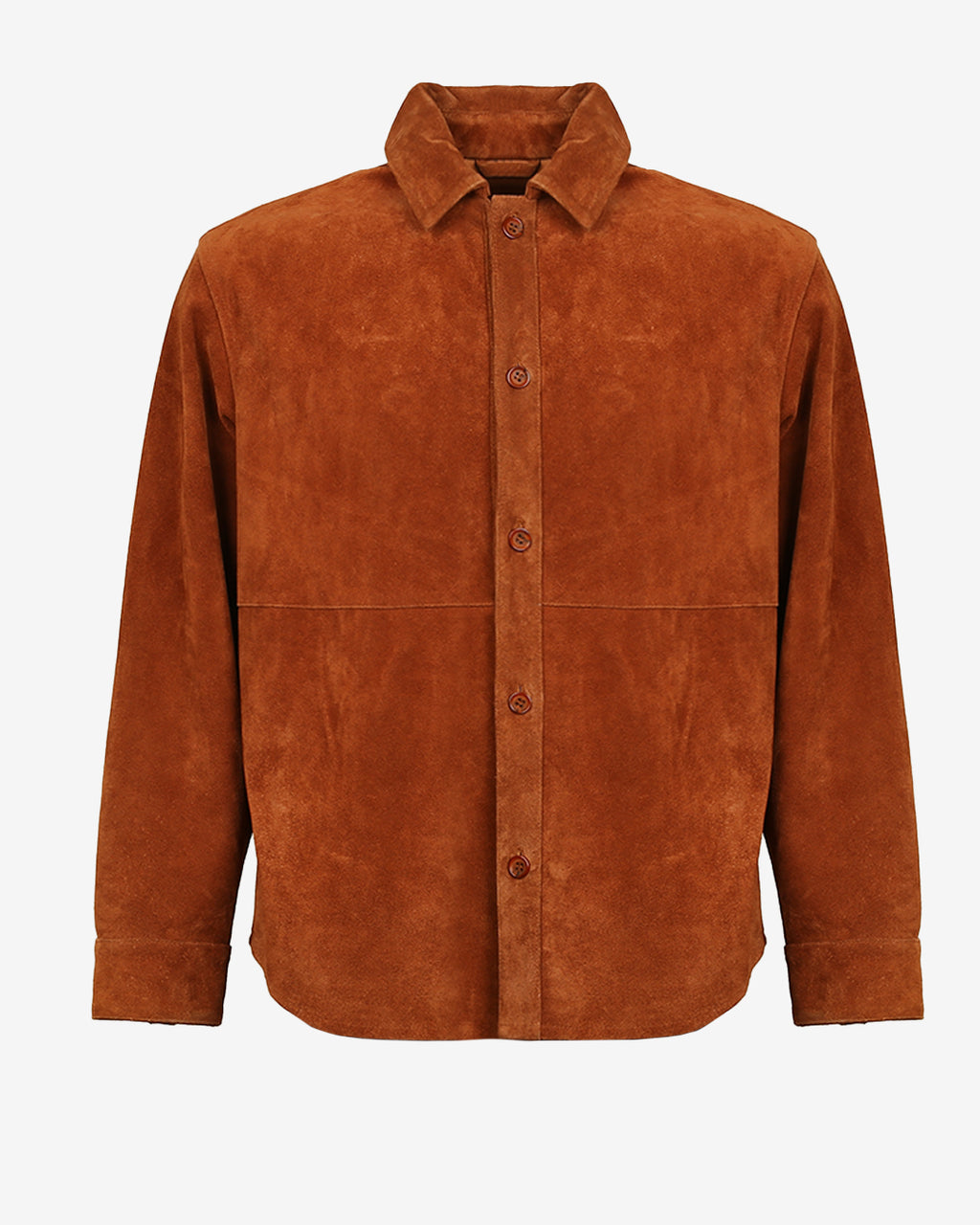 Classic Suede Shirt Jacket