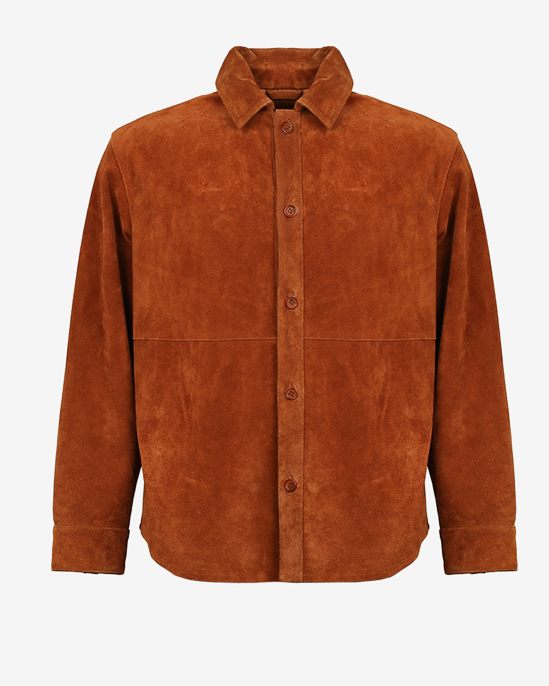 Classic Suede Shirt Jacket