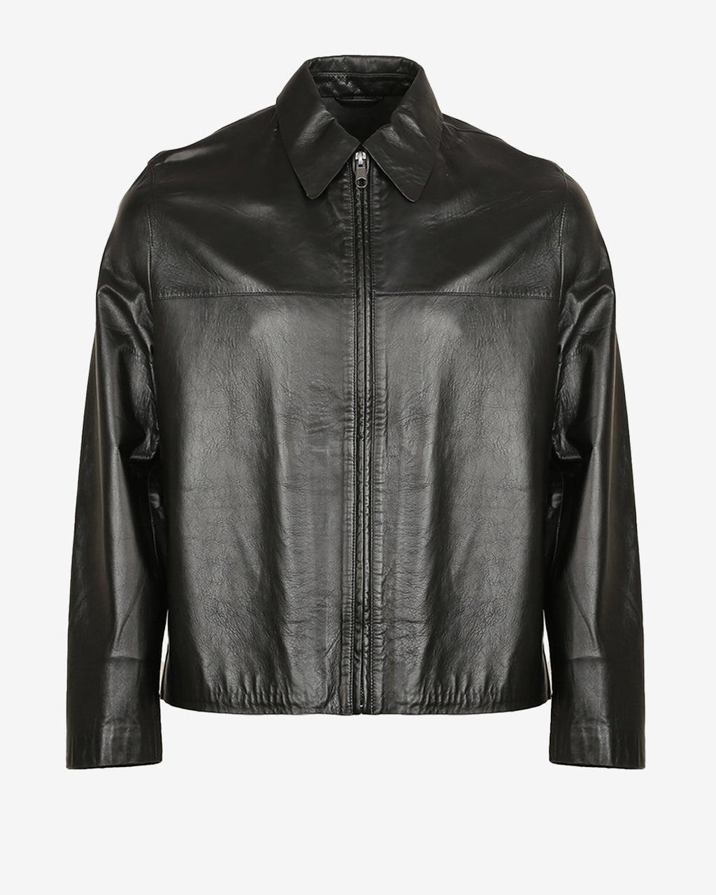 Classic Leather Zip Jacket