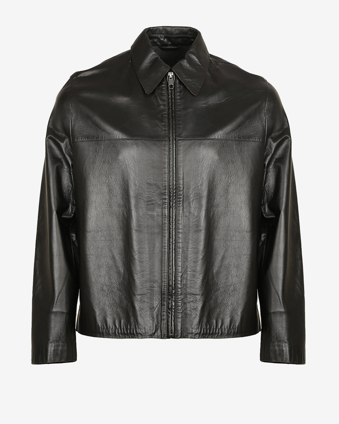 Classic Leather Zip Jacket