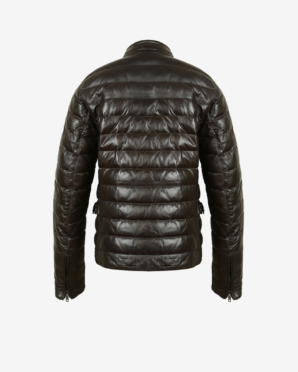 Quilted Biker Leather Jacket