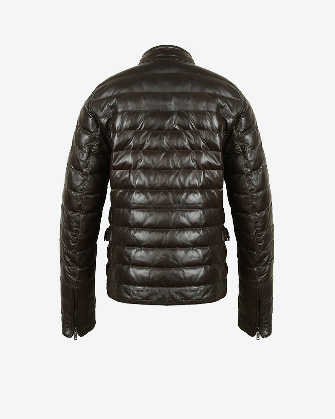 Quilted Biker Leather Jacket