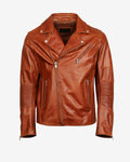Kole Waxed Biker Jacket