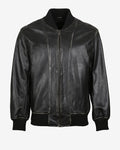 Classic Leather Bomber Jacket