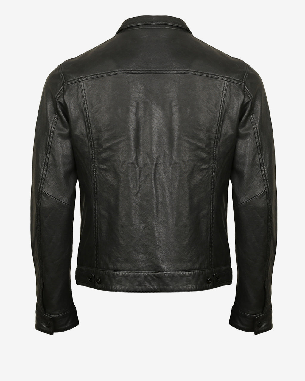 Trucker  Leather Jacket