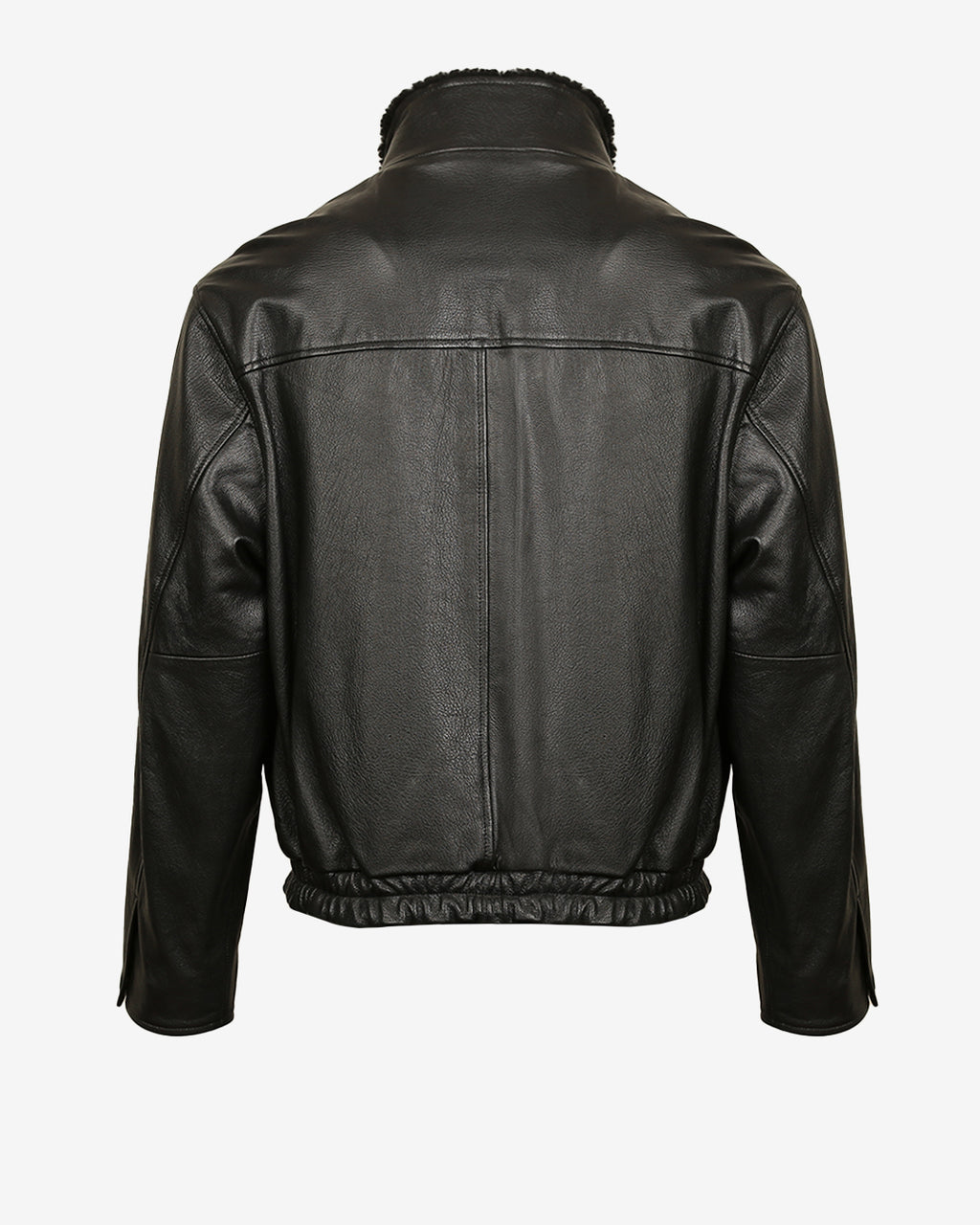 Saint Laurent Leather Bomber Jacket