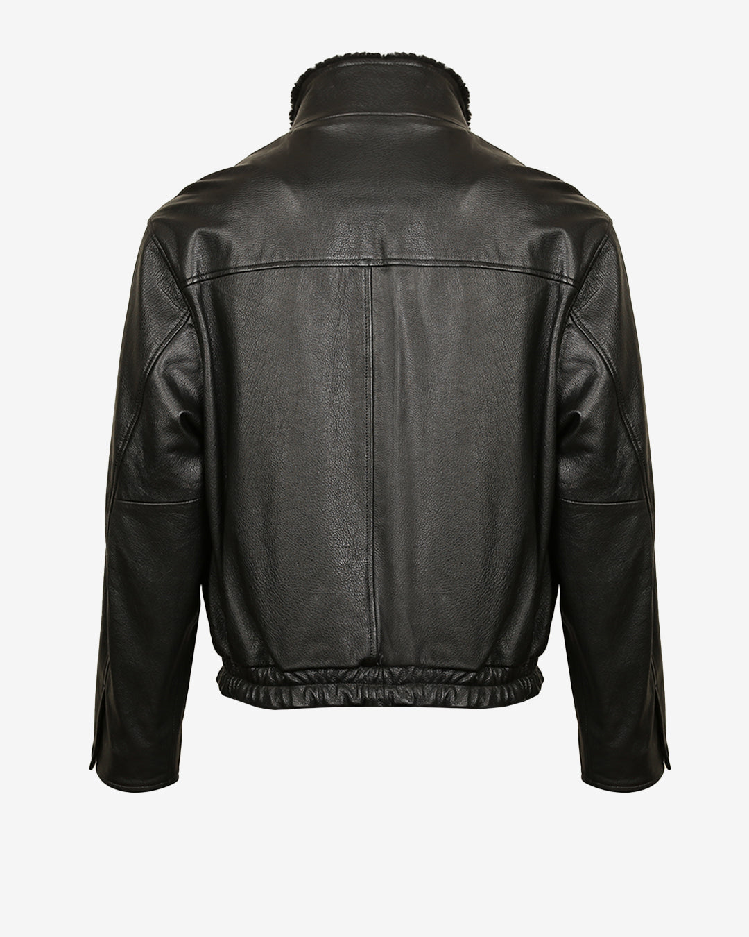 Saint Laurent Leather Bomber Jacket