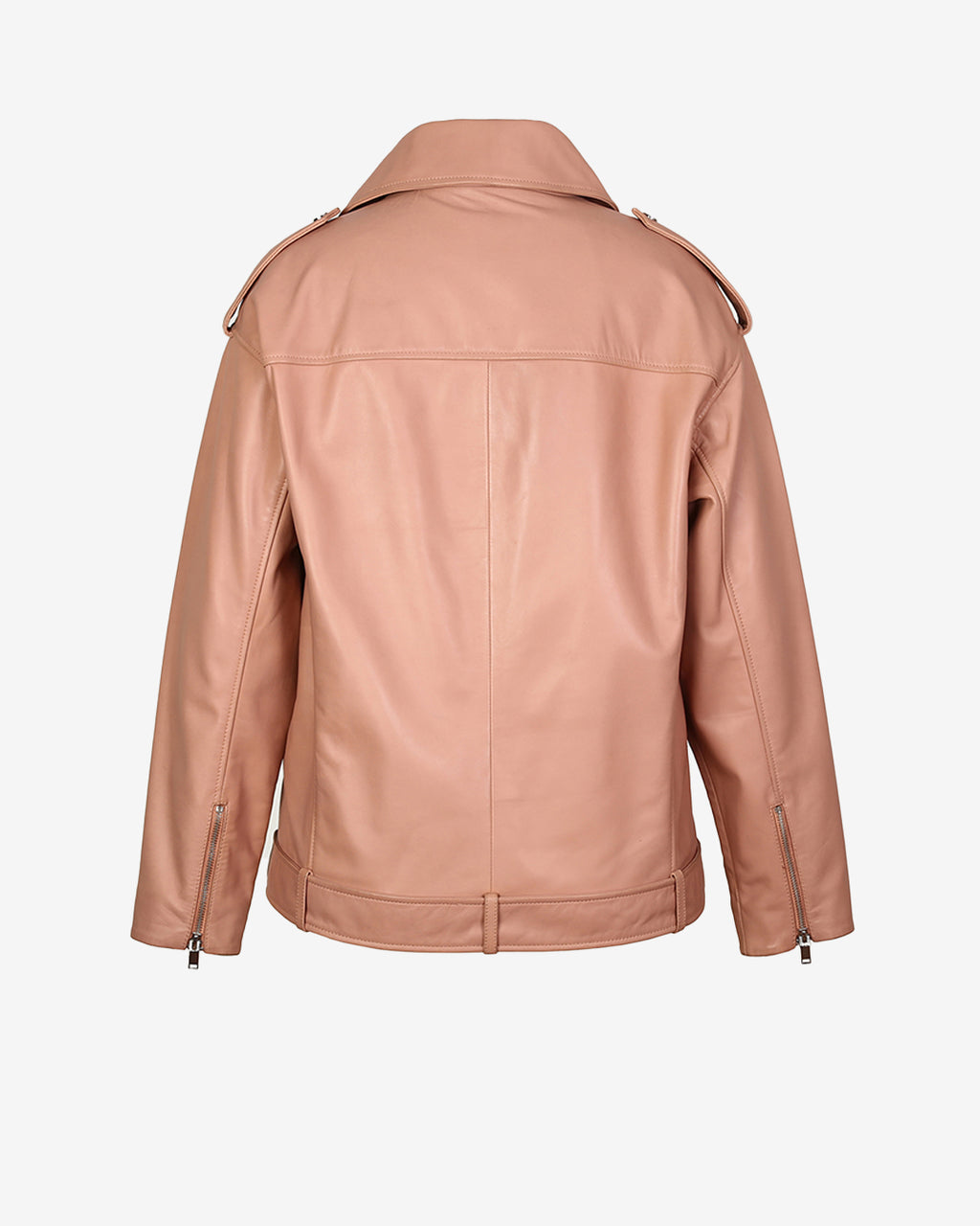 Oversized Biker Leather Jacket