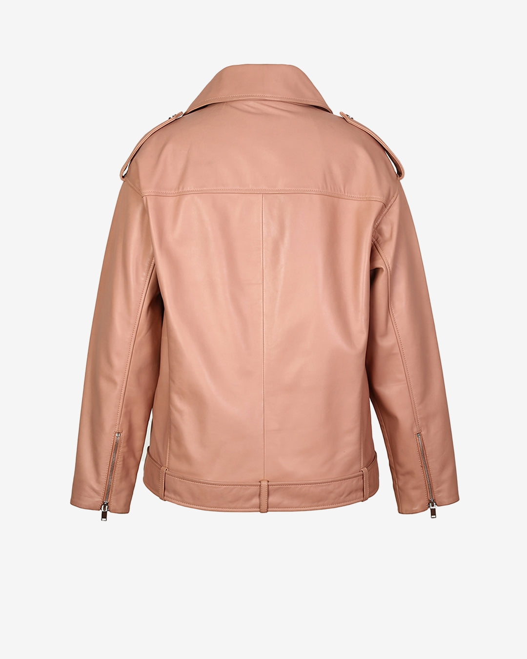 Oversized Biker Leather Jacket