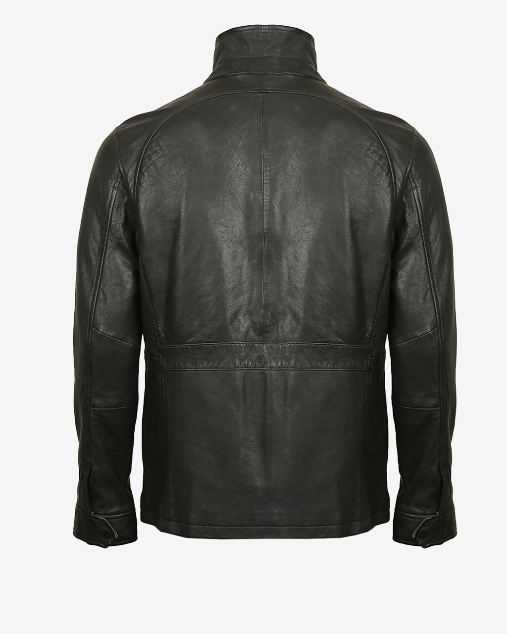 Utility Leather Jacket