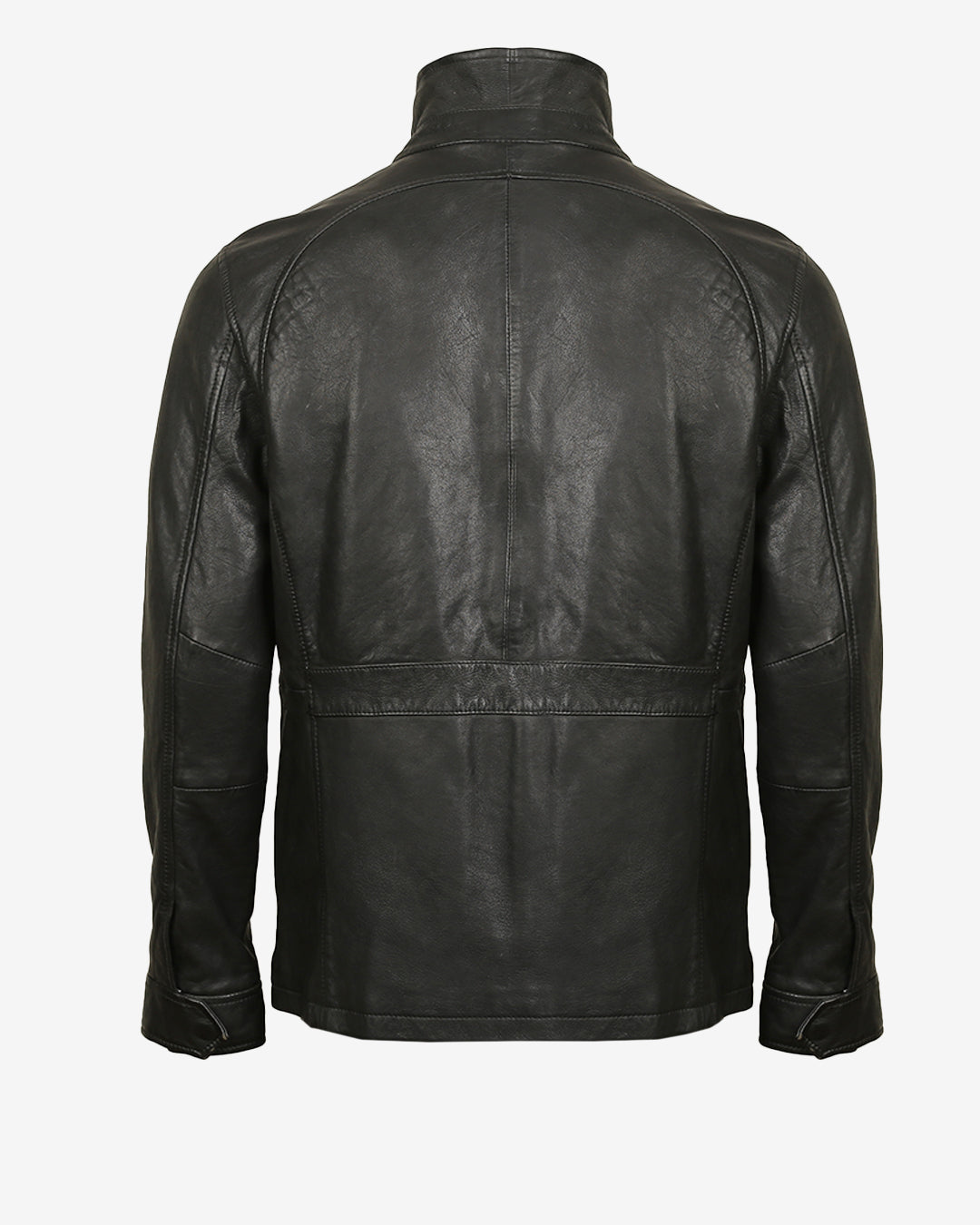 Utility Leather Jacket