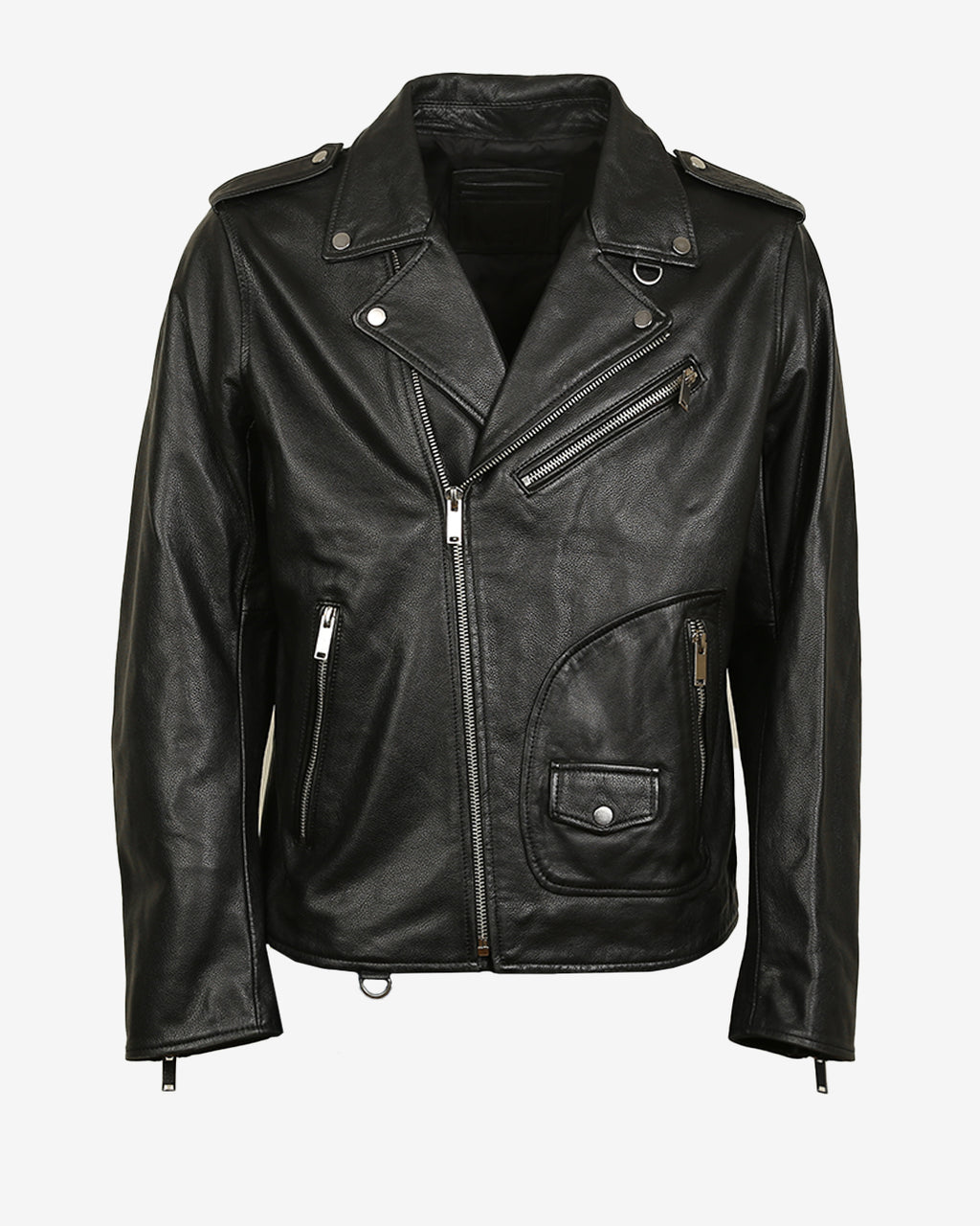 Classic Biker Leather Jacket