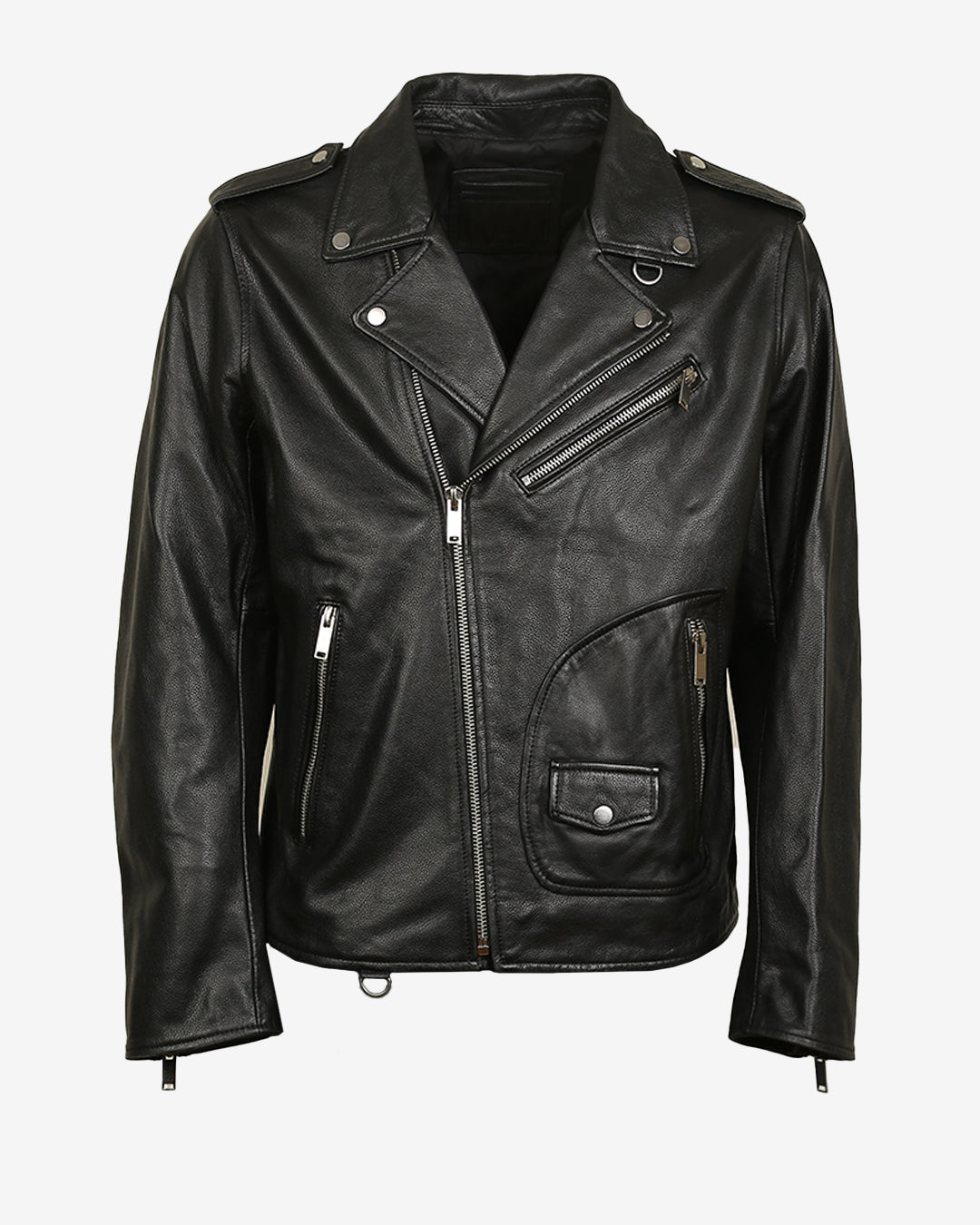 Classic Biker Leather Jacket