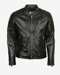 Cafe Racer Leather Jacket