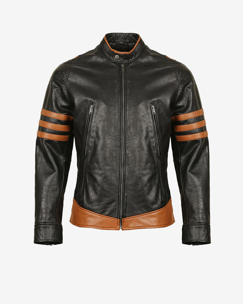 Cafe Racer Leather Jacket
