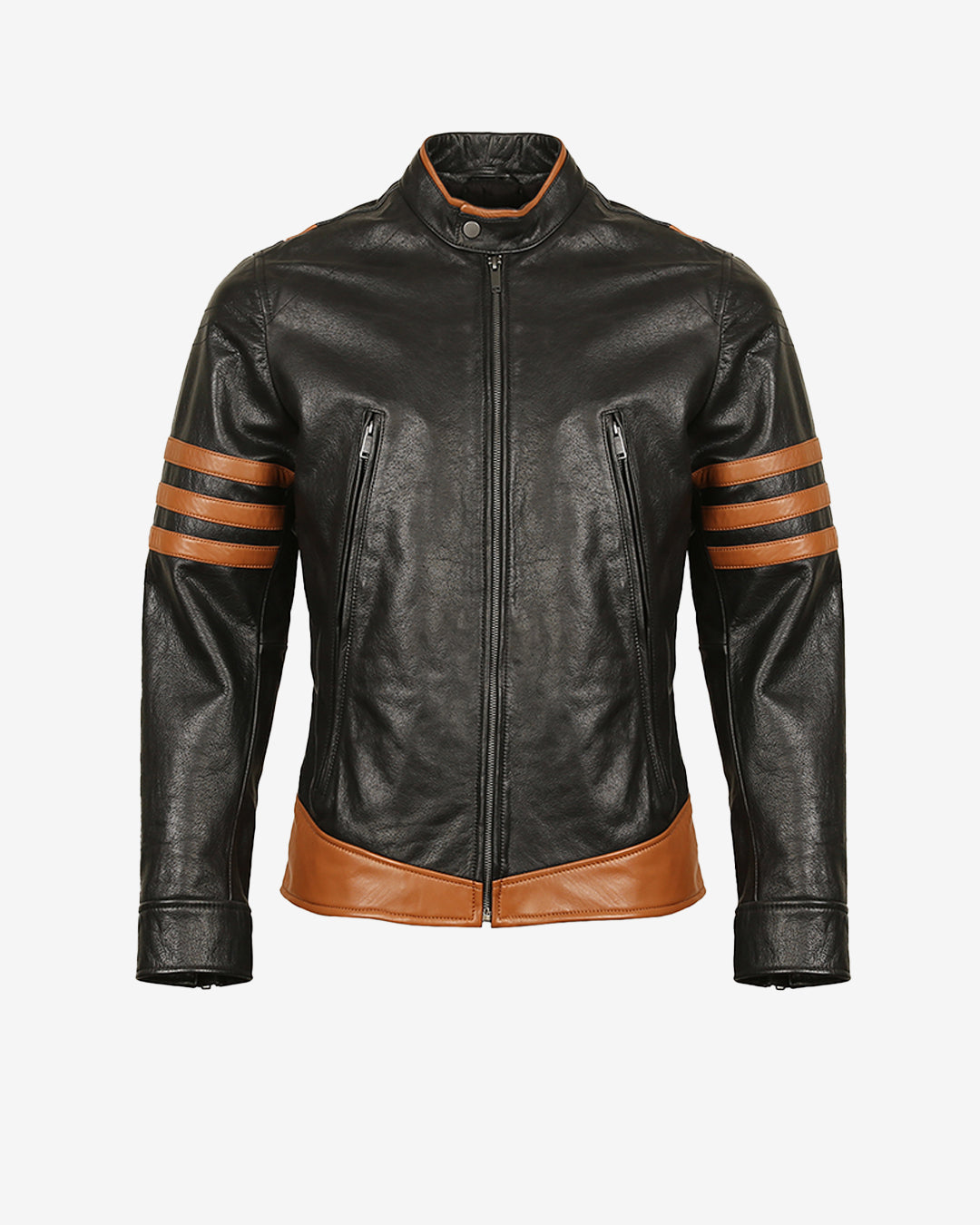 Cafe Racer Leather Jacket