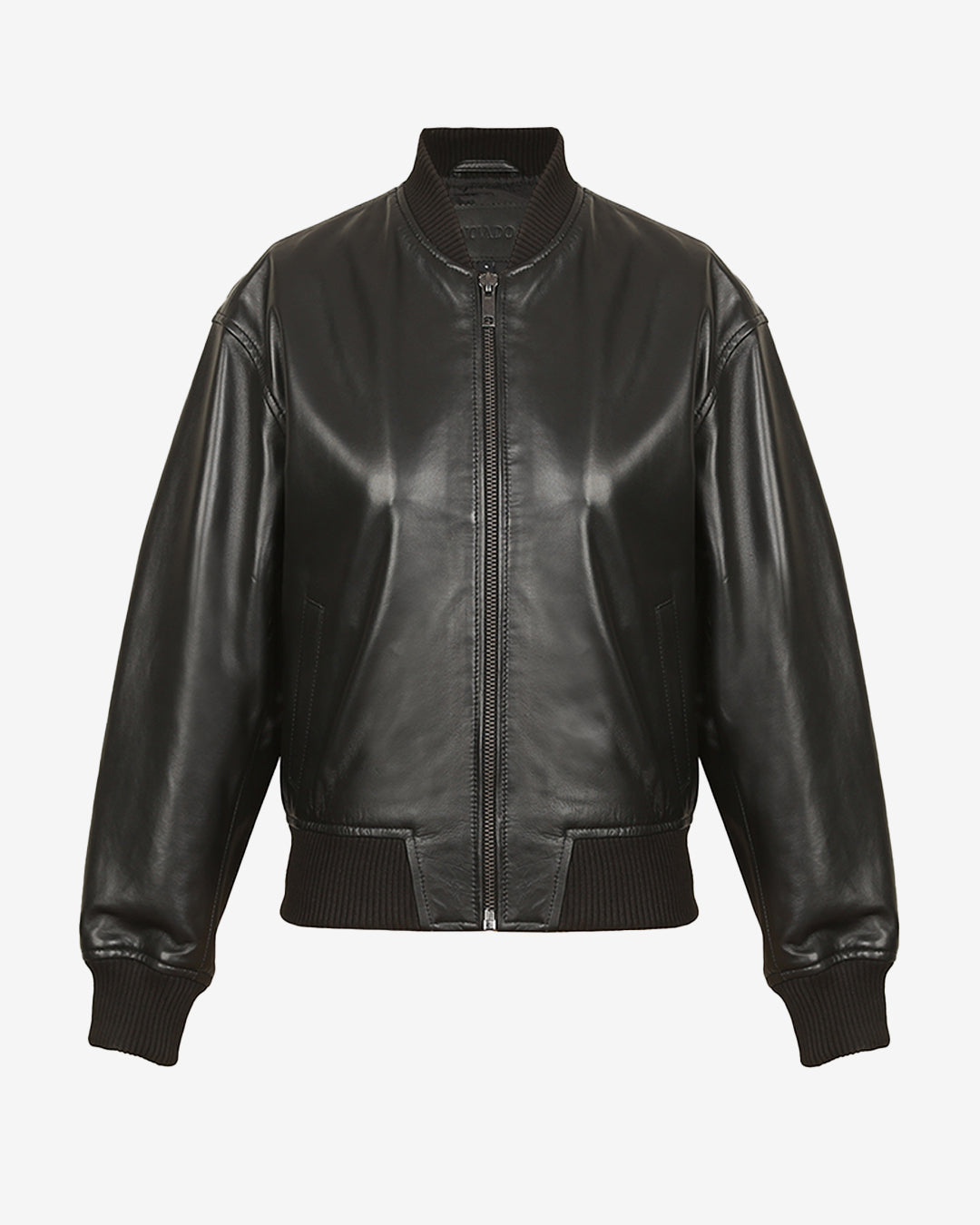 Diesel L-Khat Leather Bomber Jacket